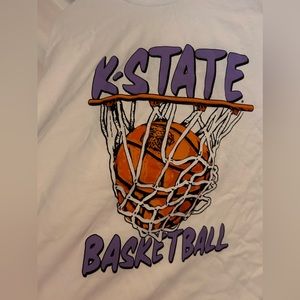 K STATE! basketball unisex XL cotton t shirt